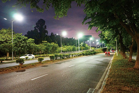 Soluciones de iluminación LED para carreteras