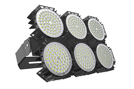  Luminaria LED de alto montaje HMF, alumbrado deportivo